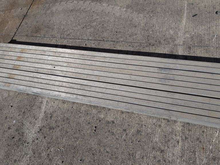 Aluminum scaffold plank - 117" long