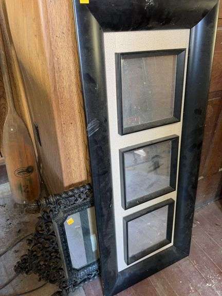 Antique Decorative Wall Mirror, 3 Set Framed Mirrors