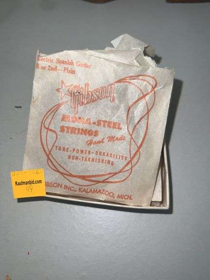 Vintage Gibson Mona-Steel Strings