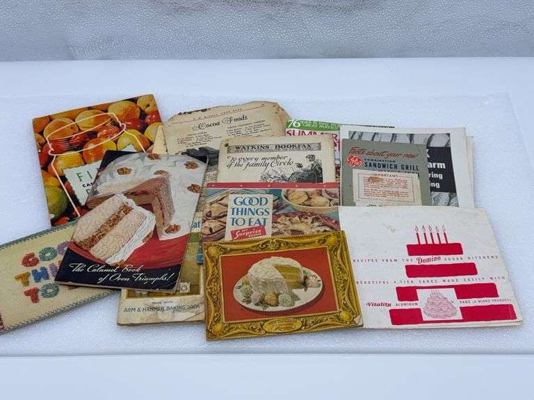 Recipe Books (Some Vintage)
