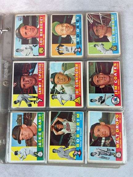 1960 Topps 100+ Card Mid Grade Starter Set