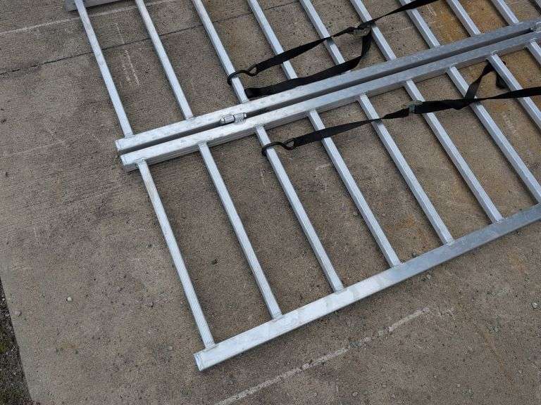 Metal ramps - 65" long and 44" wide