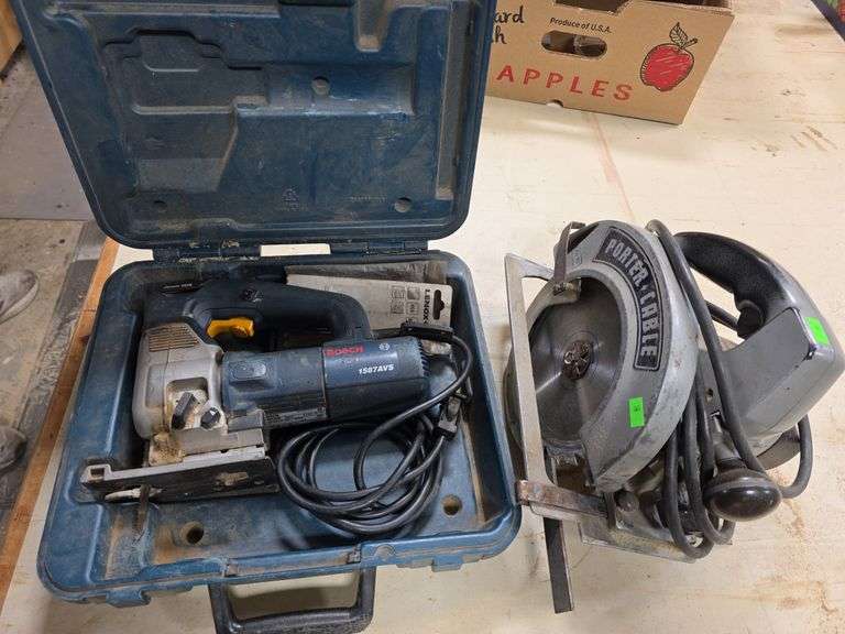 Porter Cable saw & Bosch Jigsaw