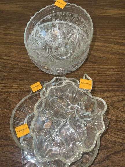 Assorted Glass Platters