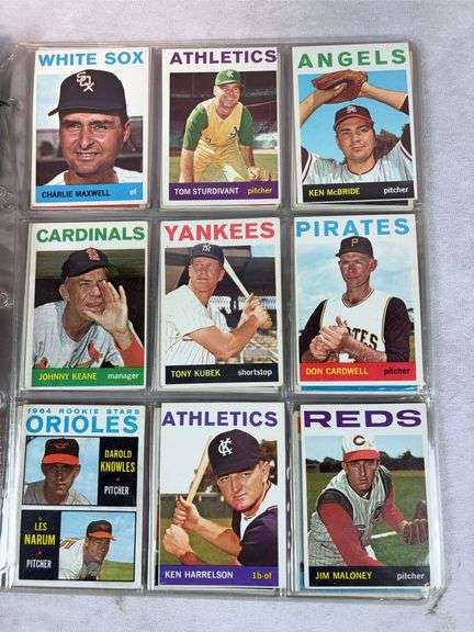 1964 Topps BB 43 Card Semi-HI Lot Nice  EX- to EXMT