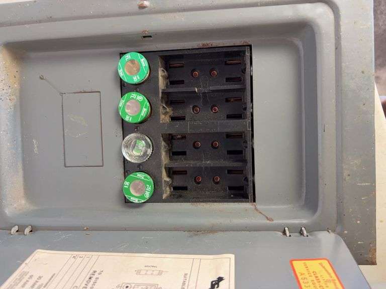 Antique electrical safety switch boxes and other electrical boxes