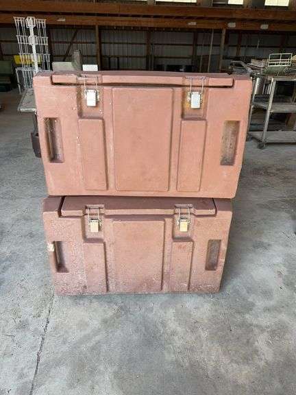 (2) Vollrath Insulated Food Pans