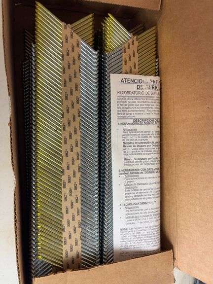 Senco nail gun and framing nails