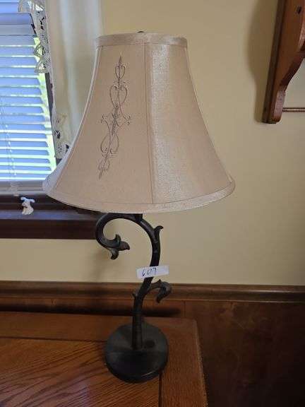 Electric Lamp & boutique wash board