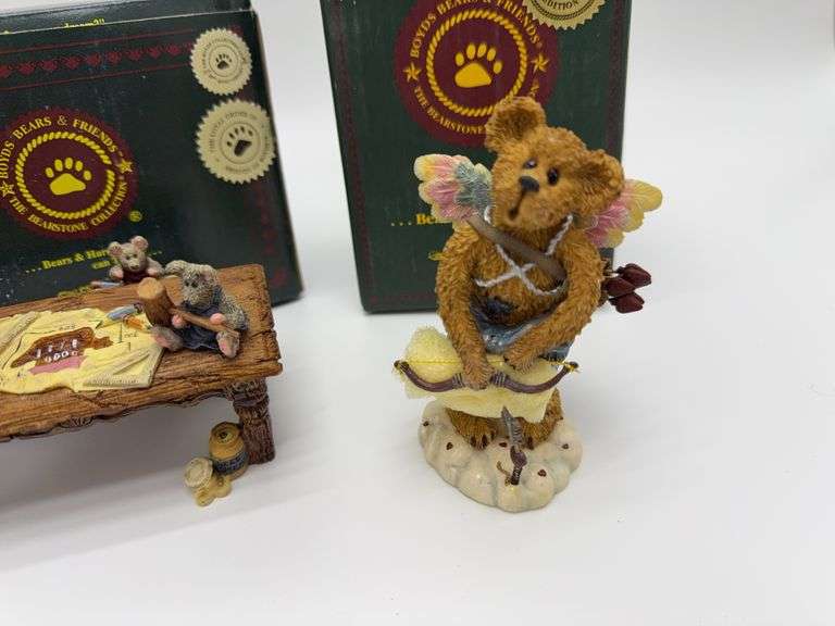 3 Boyds Bears From the Bearstone Collection