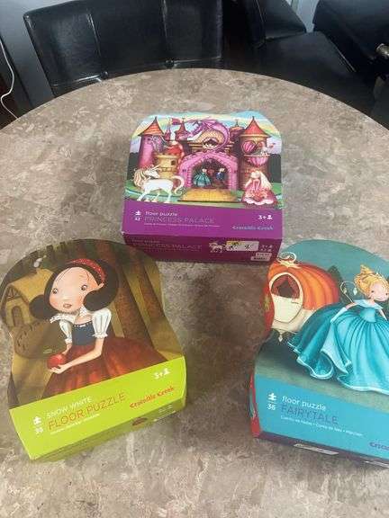 3 Kids Large Piece Puzzles