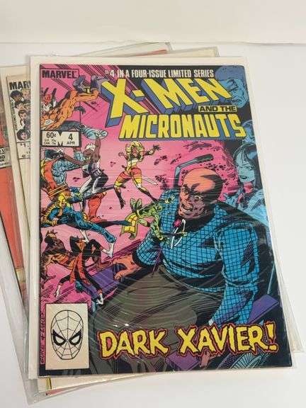 (8) X-Men Comic Books