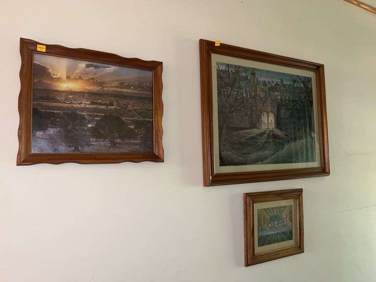 Wooden Framed Art Work