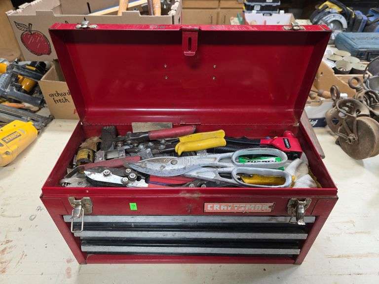 Craftsman Toolbox full of tools