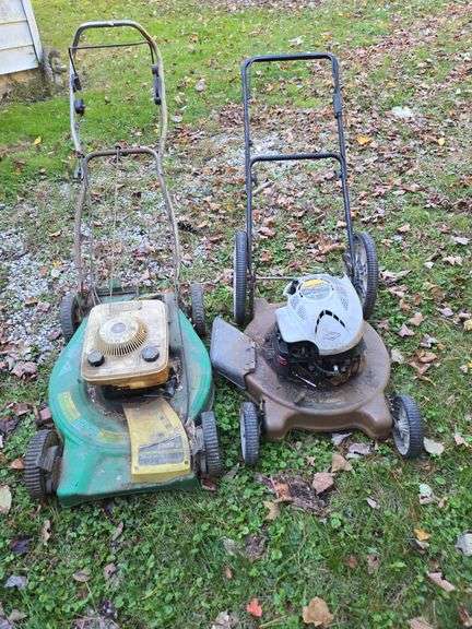 (2) lawn mowers- unknown if run