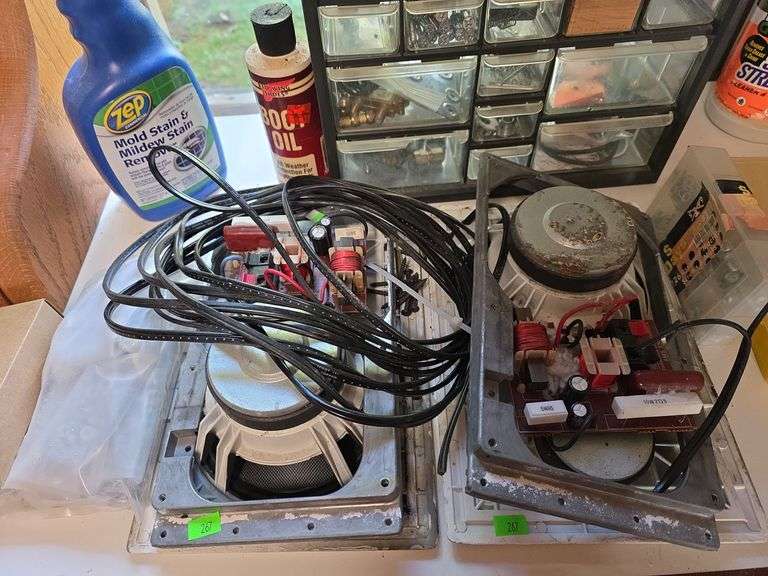 Countertop, organizers & lamp & more