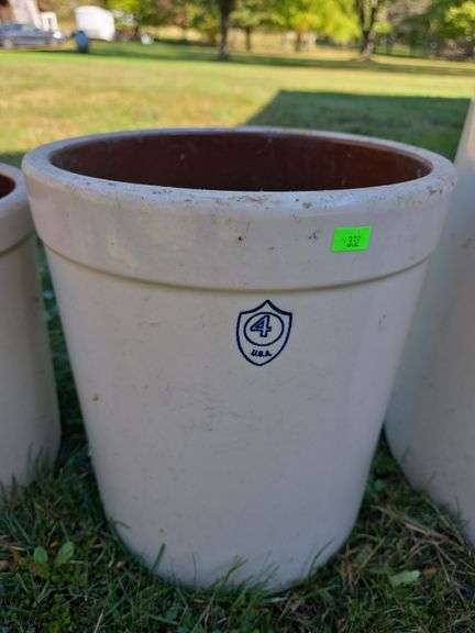 Set of 5 crocks 2,3,4,5,10