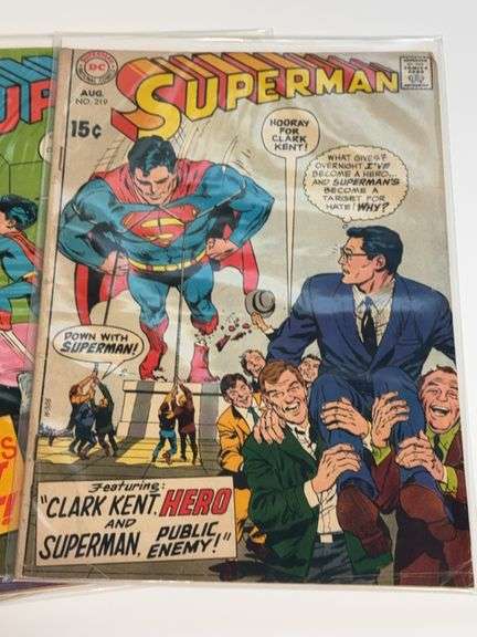 (8) Superman Comics