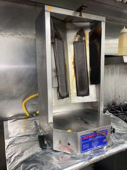 Olympia Gyros Vertical Broiler GAS