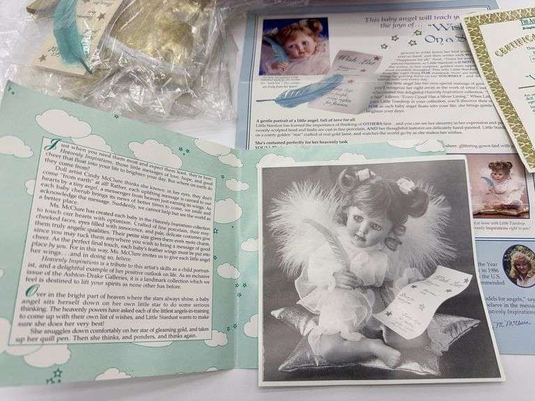Ashton Drake “Wishing On A Star” with Box & COA