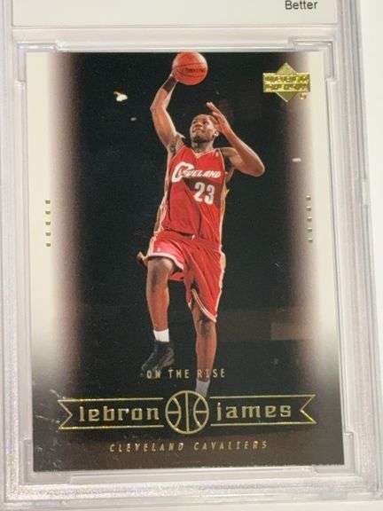 2003 Upper Deck LeBron James Box Set RC (BCCG 10)