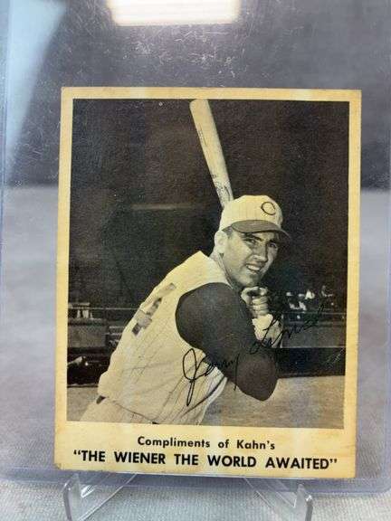 1963 Kahns BB Jim O'Toole - Jerry Lynch