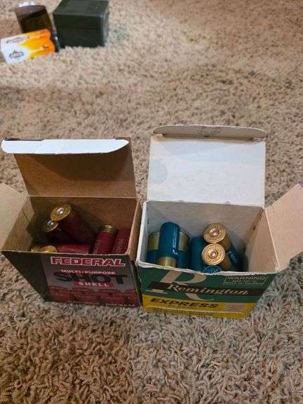 2 Partial Boxes 12 Gauge Shot Shells