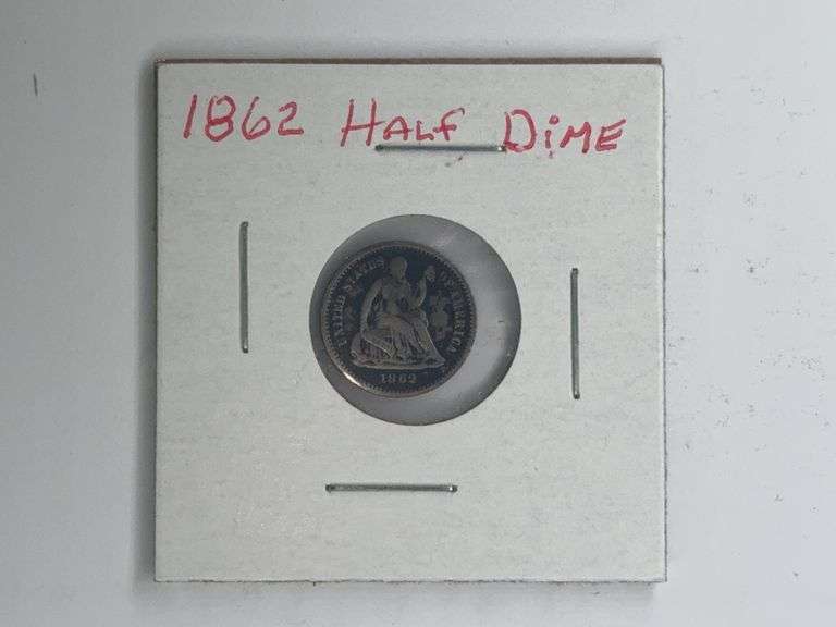 1862 Liberty Seated Half Dime