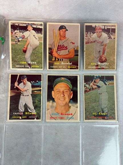 1957 Topps Series 1-3 BB 32 Card Nice Lot - EX+