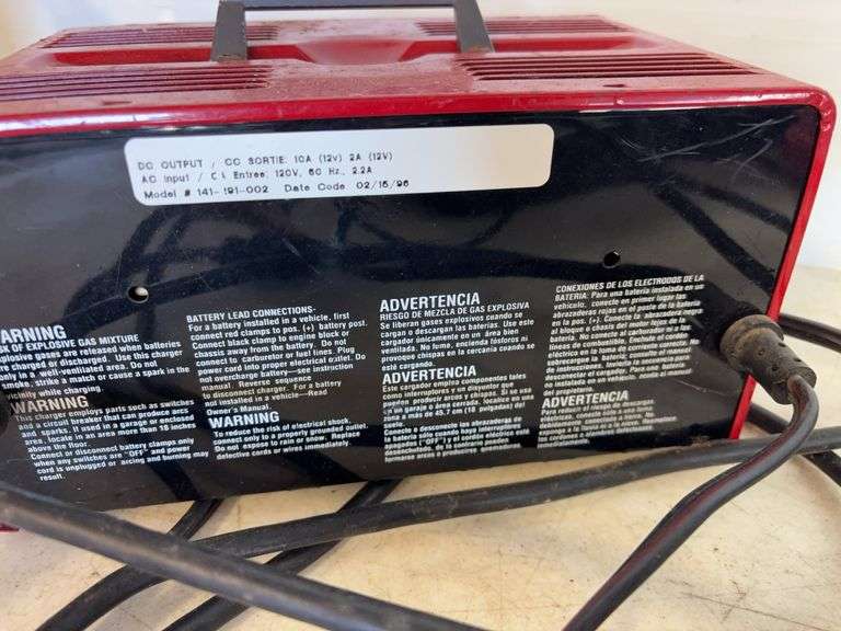 Century battery charger, rethreading set, and rotozip tool