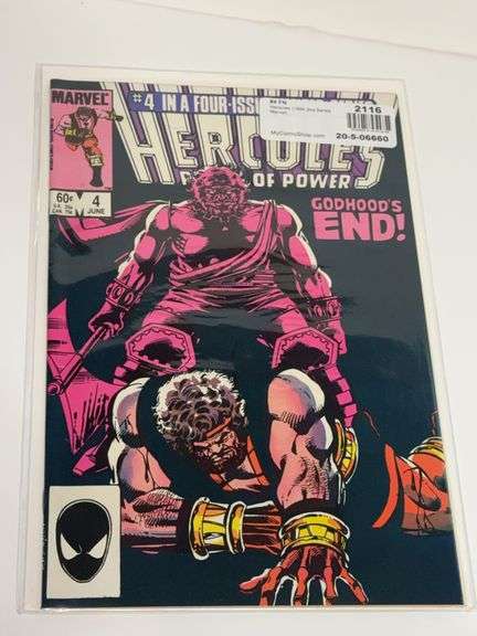 (4) 1984 Marvel Hercules: Prince of Power Comics (#’s 1-4)