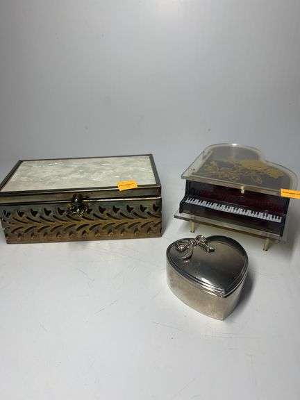 (3) Jewelry Boxes