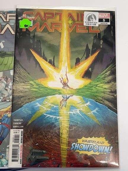 (7) Marvel Captain Marvel Comics