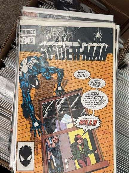 (2) Boxes of Assorted Marvel and DC Comics