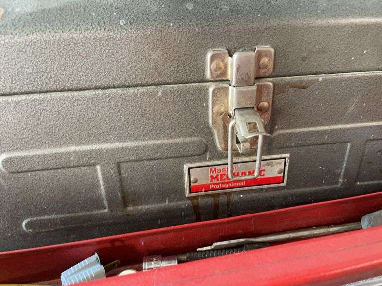 Master mechanic toolbox w/ tools