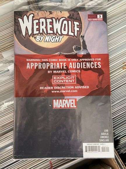 (2) Boxes of Assorted Marvel and DC Comics