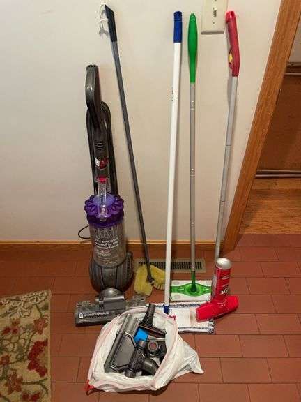 Dyson sweeper, Swiffer sweeper, and more