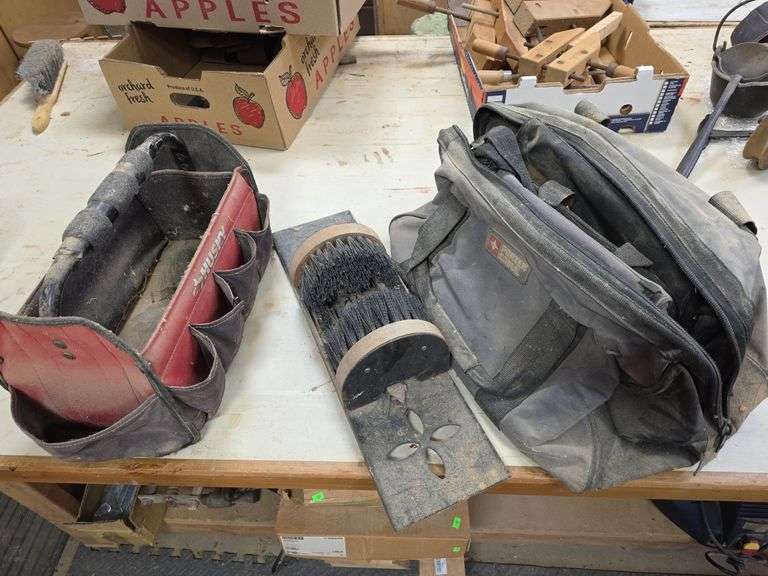 Tool bags & shoe brush