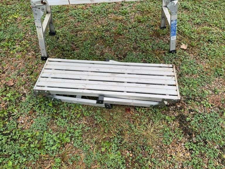 (2) 3 Ft. Werner Work Planks