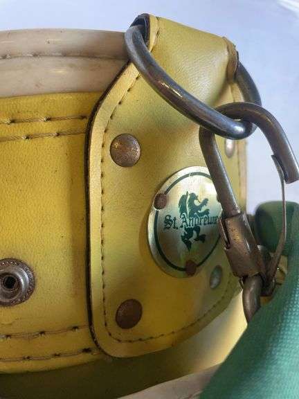 (3) vintage golf bags - Arnold Palmer, Wilson, and St. Andrews