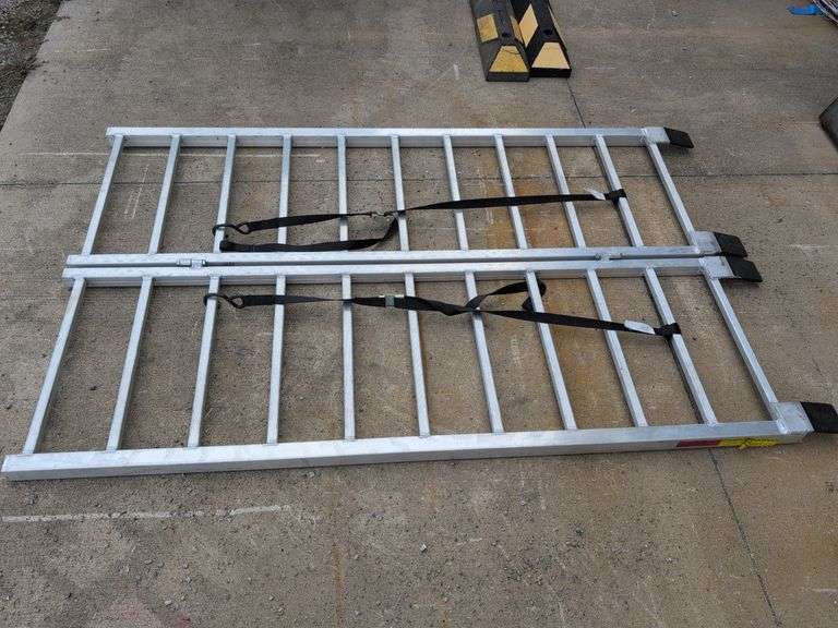 Metal ramps - 65" long and 44" wide