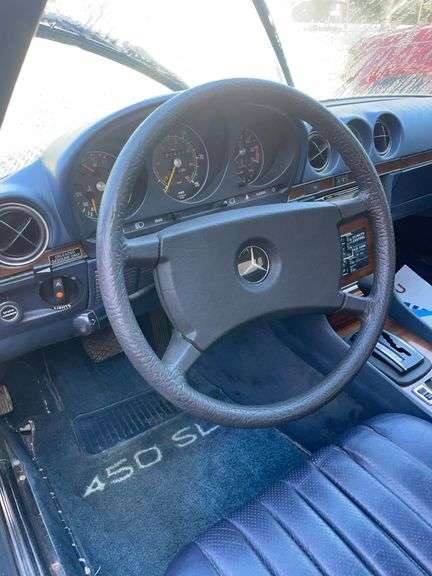 1980 Silver 2D 450SL Mercedes Benz