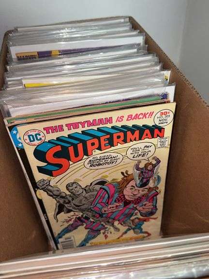 Large Assortment of Marvel and DC Comics