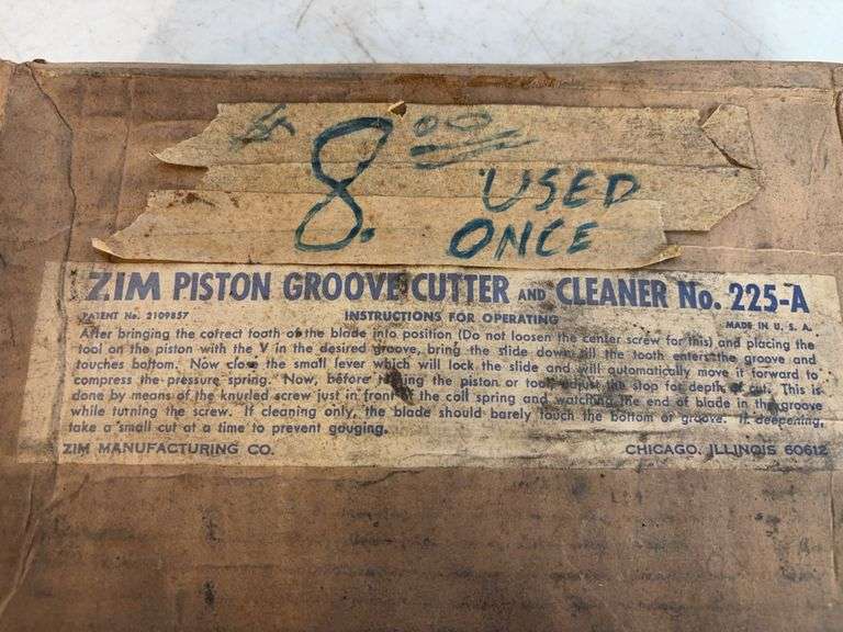 Groove cutters, points tester, and more