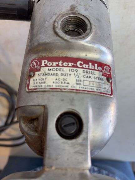 Porter Cable drill, bits, and more