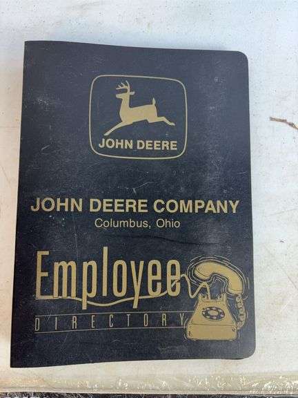 John Deere employee directory - Columbus, Ohio & small John Deere signs