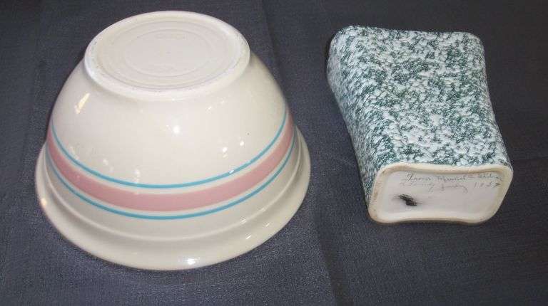 MCCOY MIXING BOWL AND VASE