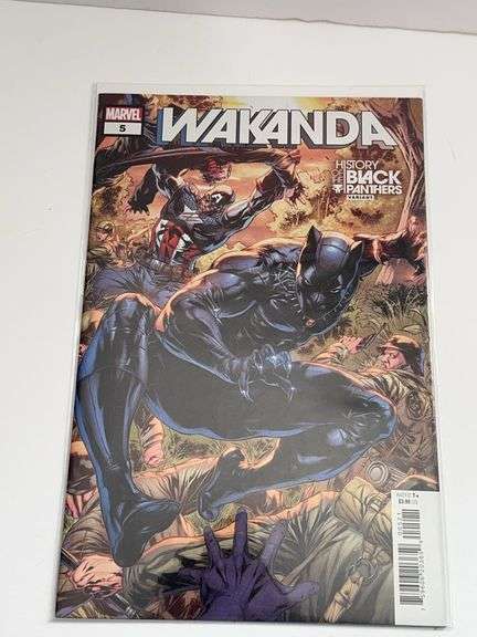 Marvel Black Panther and Wakanda Comics (5 Total)