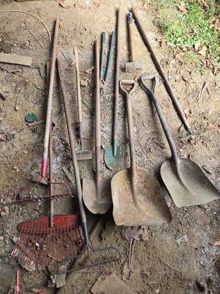 Hand tools- shovels, rakes, & more