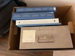 File organizers, power strip, adding machine, and more